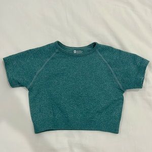 Amazon teal workout set (top and bottom)